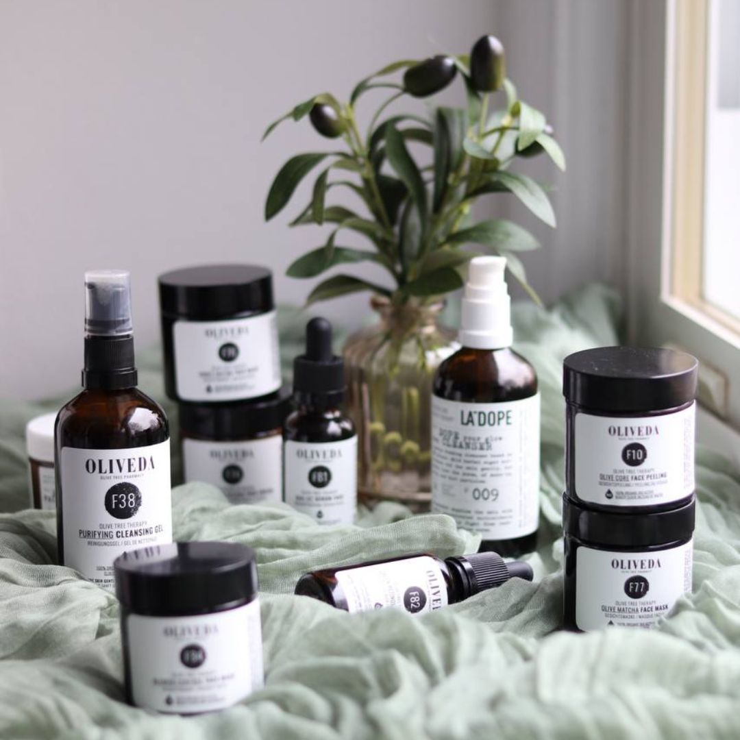 Oliveda skincare products